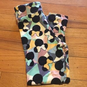 LuLaRoe Kids S/M Disney leggings